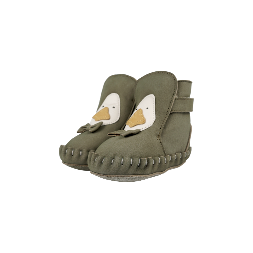 Junus babysko - Gås, Stone Nubuck | Donsje