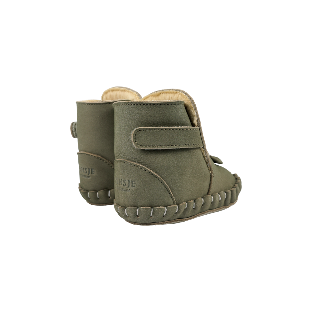 Junus babysko - Gås, Stone Nubuck | Donsje