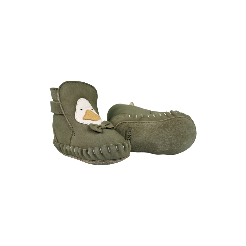 Junus babysko - Gås, Stone Nubuck | Donsje