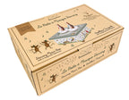 Musical box with dancing Peter Rabbit - Green | Trousselier