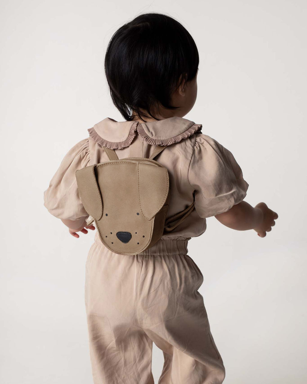 Kapi mini-ryggsekk - Hund, Truffle Nubuck | Donsje