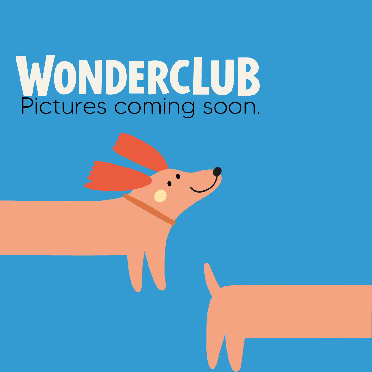 Langermet smekke Blå - Woof Gang | The Cotton Cloud