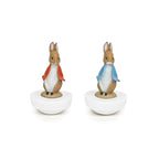 Musical box with dancing Peter Rabbit - Strawberry, Pink | Trousselier