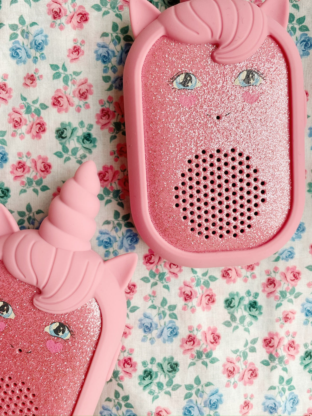 Walkie Talkie - Glitter Enhjørning, Rosa (Sparkling Pink) | Konges Sløjd