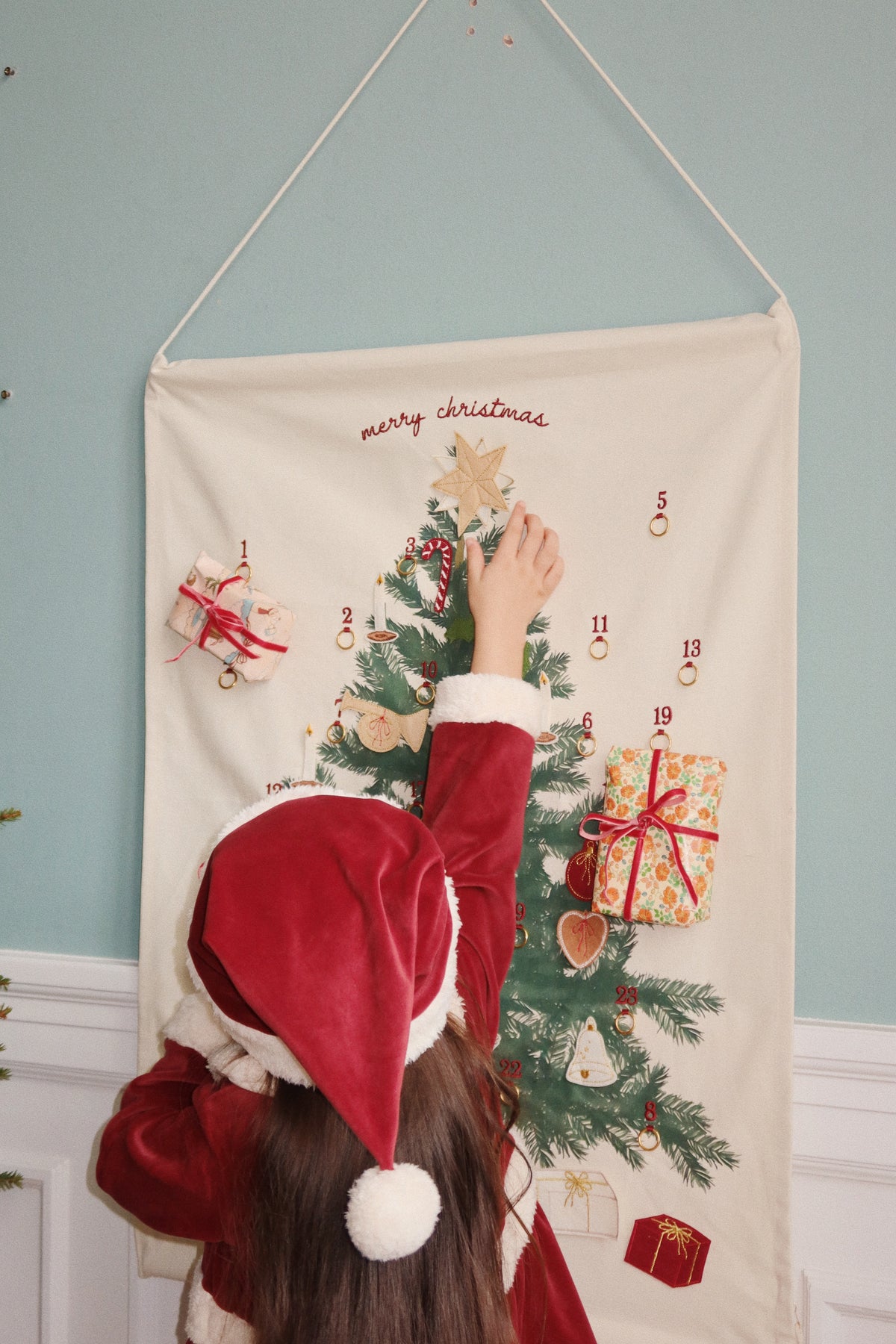 Julekalender med 24 dekorasjoner - Seedpearl | Konges Sløjd