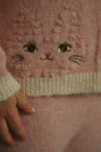 Kitty cardigan - Sølv/Rosa | Konges Sløjd