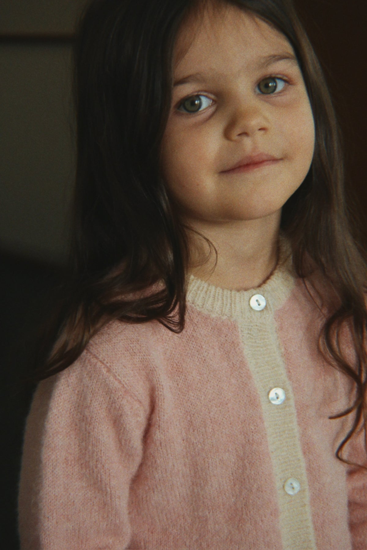 Kitty cardigan - Sølv/Rosa | Konges Sløjd