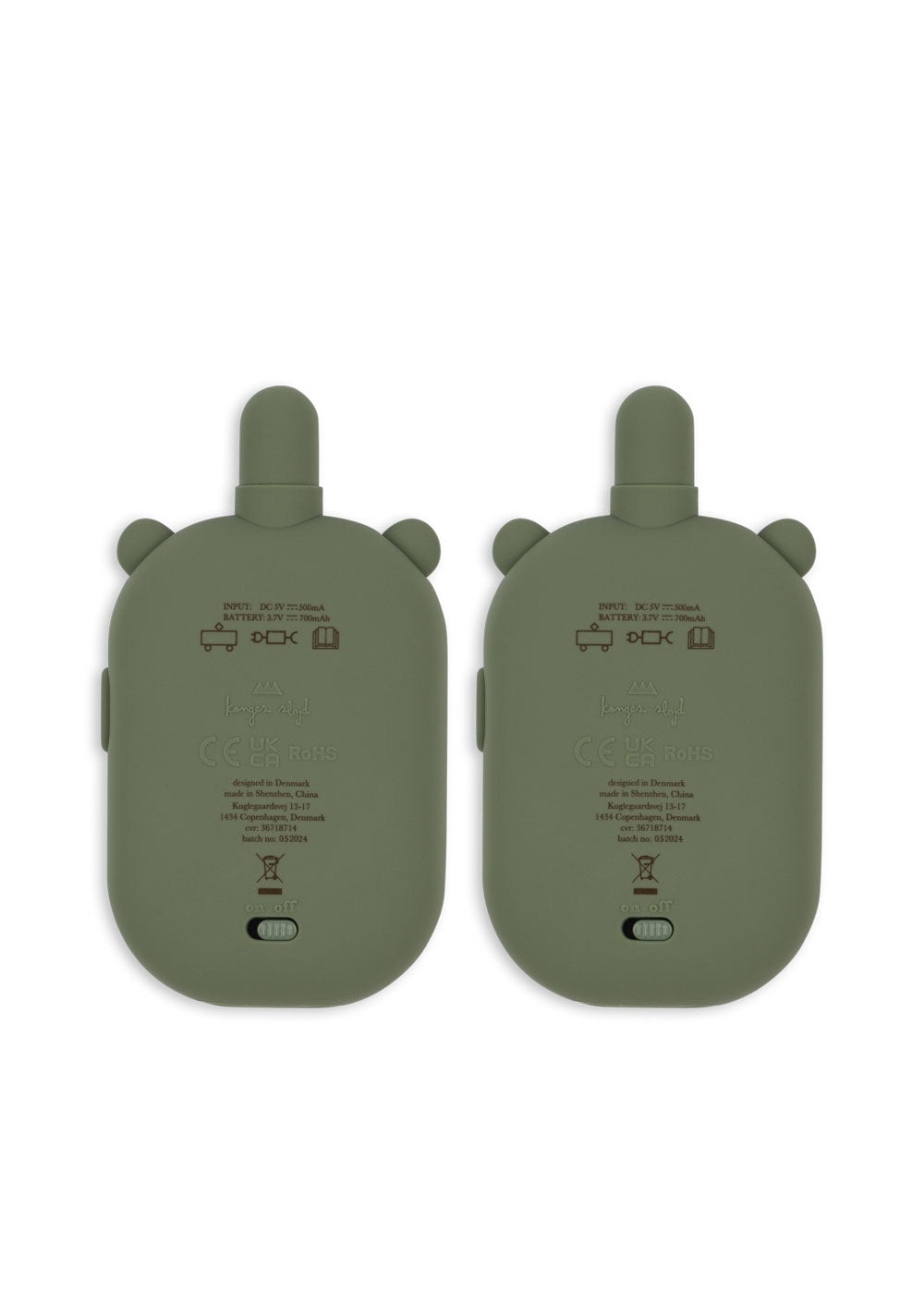 Walkie Talkie for barn - Grønn (Olivine) | Konges Sløjd