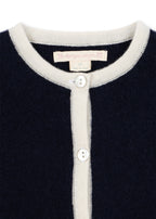 Wool Cardigan - Alette, Dark Blue (Navy Blazer) | Konges Sløjd
