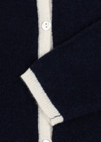 Wool Cardigan - Alette, Dark Blue (Navy Blazer) | Konges Sløjd