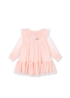 Tulle dress - Bow, Pink (Creole Pink) | Konges Sløjd