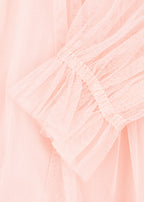 Tulle dress - Bow, Pink (Creole Pink) | Konges Sløjd