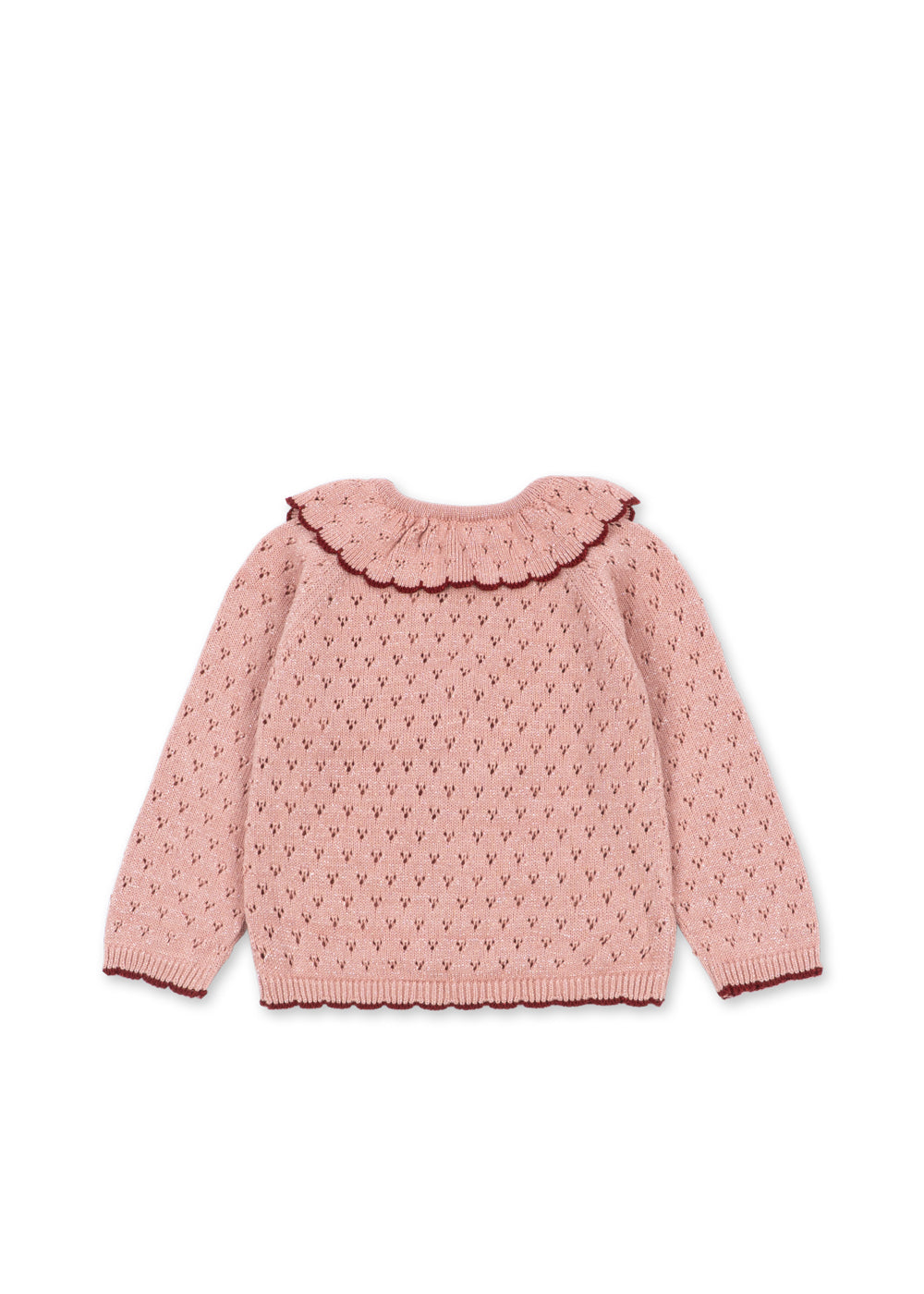 Strikket cardigan - Holiday, Rosa (Mellow Rose) | Konges Sløjd